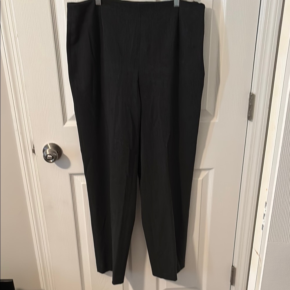 Talbots Stretch heather Black Pants